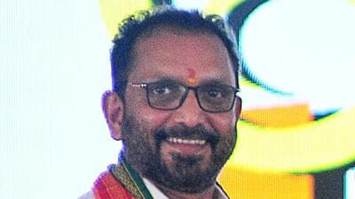 BJP Kerala chief K Surendran said on Monday that he “owned up responsible for the party’s defeats” in the recent bypolls, particularly in Palakkad (ANI) BJP Kerala chief K Surendran said on Monday that he “owned up responsible for the party’s defeats” in the recent bypolls, particularly in Palakkad (ANI)