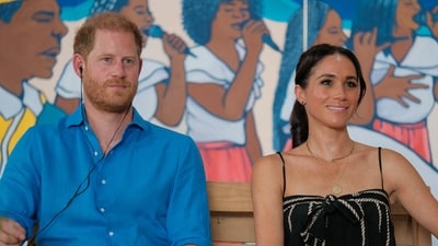 Trailer for Harry and Meghan's polo series branded ‘gross and grotesque’ on social media (Colombia Vice Presidency/Handout via REUTERS) (via REUTERS)