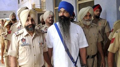 Balwant Singh Rajoana, the key accused in former Punjab chief minister Beant Singh’s murder case. (HT File Photo) Balwant Singh Rajoana, the key accused in former Punjab chief minister Beant Singh’s murder case. (HT File Photo)