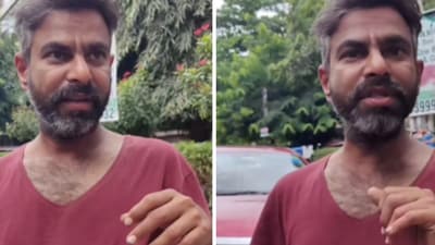 The man who claimed he was once a techie was spotted in Jayanagar, Bengaluru. (Instagram/sharath_yuvaraja_official) The man who claimed he was once a techie was spotted in Jayanagar, Bengaluru. (Instagram/sharath_yuvaraja_official)