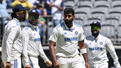 Jasprit Bumrah inspired Team India to a magnificent 295-run win over Australia in Perth to take a 1-0 lead in five-match Border-Gavaskar Trophy. (AFP) Jasprit Bumrah inspired Team India to a magnificent 295-run win over Australia in Perth to take a 1-0 lead in five-match Border-Gavaskar Trophy. (AFP)
