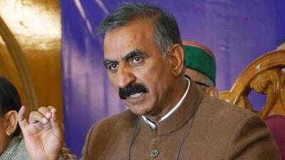 Himachal CM Sukhvinder Sukhu (File) Himachal CM Sukhvinder Sukhu (File)