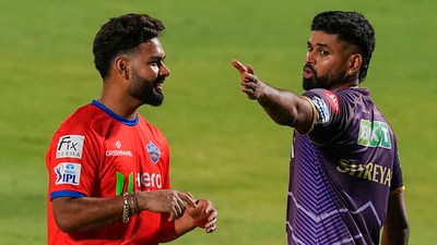 Rishabh Pant and Shreyas Iyer headlined Day 1 of the IPL 2025 mega auction in Jeddah. (PTI) Rishabh Pant and Shreyas Iyer headlined Day 1 of the IPL 2025 mega auction in Jeddah. (PTI)