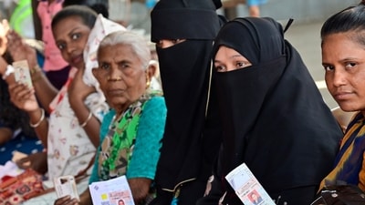 Minorities had rallied behind the MVA during the Lok Sabha polls held in June. Representative Image. (Photo by Anshuman Poyrekar/ Hindustan Times) (Hindustan Times)
