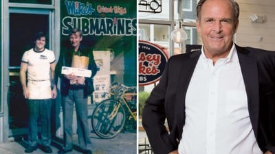 At 17, Peter Canco bought Mike's Subs with a loan from his high school teacher. (X/@TripleNetInvest) At 17, Peter Canco bought Mike's Subs with a loan from his high school teacher. (X/@TripleNetInvest)