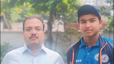 Vaibhav Suryavanshi,13, has become the youngest ever to bag an IPL contract on Monday after Rajasthan Royals bought him for ₹1.10 crore. (BCA) Vaibhav Suryavanshi,13, has become the youngest ever to bag an IPL contract on Monday after Rajasthan Royals bought him for ₹1.10 crore. (BCA)
