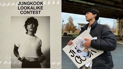 Social media personality Andrew Alexander, who's previously been documented as sharing "striking similarities" with BTS' Jungkook, won the K-pop star-focussed lookalike competition in Chicago on Sunday, November 24, 2024. (Instagram ) Social media personality Andrew Alexander, who's previously been documented as sharing "striking similarities" with BTS' Jungkook, won the K-pop star-focussed lookalike competition in Chicago on Sunday, November 24, 2024. (Instagram )