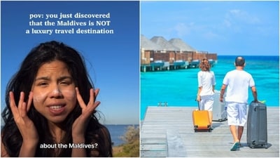 Travel content creator Rebecca Vincent shared an insightful reel on her Instagram profile spilling the beans about Maldives travel that no one knows about. (Instagram/@misstravelexpert, Pexels) Travel content creator Rebecca Vincent shared an insightful reel on her Instagram profile spilling the beans about Maldives travel that no one knows about. (Instagram/@misstravelexpert, Pexels)