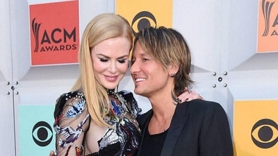 Nicole Kidman, left, and Keith Urban arrive at the awards. (AP) Nicole Kidman, left, and Keith Urban arrive at the awards. (AP)