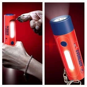 Siren torch also has a loud alarm. Siren torch also has a loud alarm.