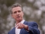 FILE - California Gov. Gavin Newsom speaks during a press conference in Los Angeles, Wednesday, Sept. 25, 2024. (AP Photo/Eric Thayer, File)