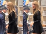 Taylor Swift cleverly snuck out a popular Beverly Hills restaurant through the kitchen to avoid heavy crowds and paparazzi Taylor Swift cleverly snuck out a popular Beverly Hills restaurant through the kitchen to avoid heavy crowds and paparazzi