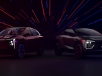The newly teased sketches of the Mahindra BE 6e and the Mahindra XEV 9e