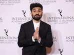 Vir Das poses in the press room after hosting the the 52nd International Emmy Awards at the New York Hilton on November 25, 2024, in New York City. (Photo by CHARLY TRIBALLEAU / AFP) Vir Das poses in the press room after hosting the the 52nd International Emmy Awards at the New York Hilton on November 25, 2024, in New York City. (Photo by CHARLY TRIBALLEAU / AFP)