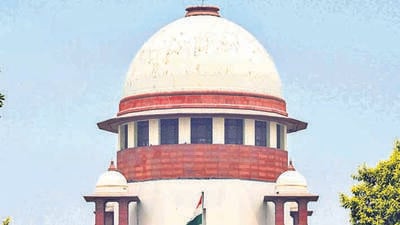 A view of the Supreme Court of India in New Delhi. (Hindustan Times) A view of the Supreme Court of India in New Delhi. (Hindustan Times)