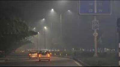 AQI between 201-300 is considered poor and can cause breathing discomfort to most people on prolonged exposure. Earlier this month it had crossed 400, which is considered severe. (HT File)