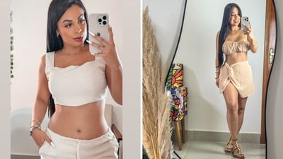 Beauty influencer Jeniffer Soares Martins who was swept to her death in a flood in Brazil. (Instagram/@jheisoaresmartins) Beauty influencer Jeniffer Soares Martins who was swept to her death in a flood in Brazil. (Instagram/@jheisoaresmartins)