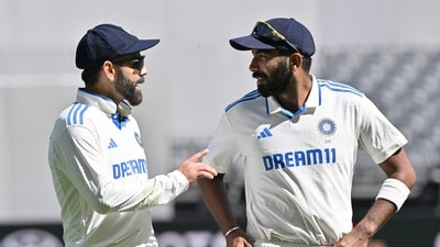 Skipper Jasprit Bumrah (R) and Virat Kohli (L) played a pivotal role in India's massive win over Australia. (AFP) Skipper Jasprit Bumrah (R) and Virat Kohli (L) played a pivotal role in India's massive win over Australia. (AFP)