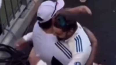 Virat Kohli and Rohit Sharma shared a warm hug after India's win. (X Image) Virat Kohli and Rohit Sharma shared a warm hug after India's win. (X Image)