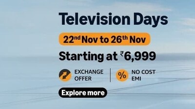 Amazon Television Days: Get TVs starting at ₹6,999 Amazon Television Days: Get TVs starting at ₹6,999