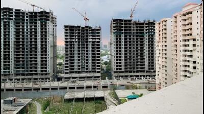 The Noida authority, meanwhile, has also decided to take action against two other housing projects -- Lotus Zing located in Sector 168 and GSS Procon in Sector 143B. (HT Photo) The Noida authority, meanwhile, has also decided to take action against two other housing projects -- Lotus Zing located in Sector 168 and GSS Procon in Sector 143B. (HT Photo)