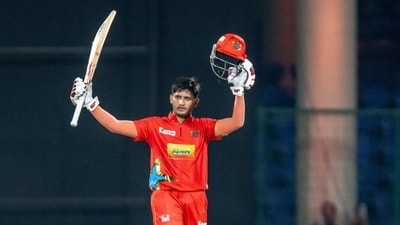 Priyansh Arya's meteoric rise continues (X Image) Priyansh Arya's meteoric rise continues (X Image)
