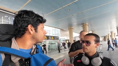 The full video of the vlogger's experience was shared on YouTube. (YouTube/On Road Indian) The full video of the vlogger's experience was shared on YouTube. (YouTube/On Road Indian)