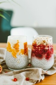 Chia pudding is loaded with fibre, protein and healthy fats. (Pexels) Chia pudding is loaded with fibre, protein and healthy fats. (Pexels)