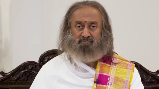 Sri Sri Ravi Shankar said that as a spiritual leader, Chinmoy Krishna Das, was only caring for his people. (Screengrab/X/@ANI)