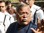 Former West Bengal education minister Partha Chatterjee was arrested by ED in connection with the case in July last year. (ANI) Former West Bengal education minister Partha Chatterjee was arrested by ED in connection with the case in July last year. (ANI)
