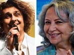Sonu Nigam sings with Sharmila Tagore at IFFI Goa Sonu Nigam sings with Sharmila Tagore at IFFI Goa