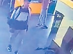 The accused seen in a CCTV footage
