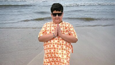 Abhinav Arora is a 9-year-old devotee of Shree Krishna from Delhi (Instagram/@abhinavaroraofficial)