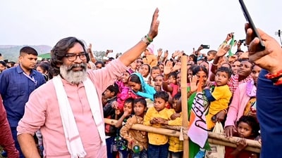 This term will be Hemant Soren's fourth stint as the chief minister. (PTI) This term will be Hemant Soren's fourth stint as the chief minister. (PTI)