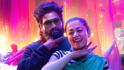 Pushpa stars Allu Arjun and Rashmika Mandanna Pushpa stars Allu Arjun and Rashmika Mandanna