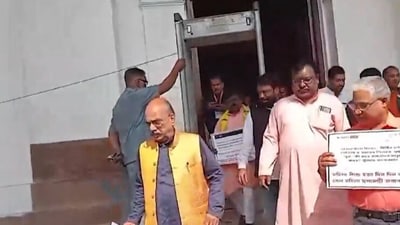 BJP MLAs in West Bengal walked out of the Legislative Assembly on Wednesday in protest against the increasing incidents of violence and atrocities targeting women in the state. (IANS)