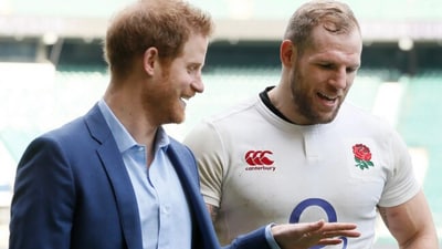 Prince Harry's longtime friend James Haskell took a brutal swipe at the Royal Family Prince Harry's longtime friend James Haskell took a brutal swipe at the Royal Family