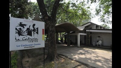 The Chandigarh tourism secretary visited key landmarks, including Le Corbusier Centre in Sector 19, Capitol Complex and Pierre Jeanneret House in Sector 5, where he identified opportunities to further elevate these iconic sites as major tourist attractions, acknowledging their unique significance in the city’s heritage. (HT file photo)