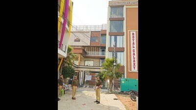 The building that was confiscated under BNSS. (HT Photo) The building that was confiscated under BNSS. (HT Photo)