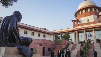 The groundbreaking ceremony for the Expansion Building of the Supreme Court was held on Monday. (PTI) The groundbreaking ceremony for the Expansion Building of the Supreme Court was held on Monday. (PTI)