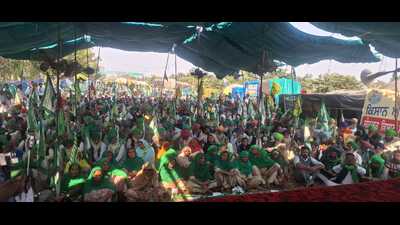 The situation at the Khanouri border remained tense on Wednesday. (HT File) The situation at the Khanouri border remained tense on Wednesday. (HT File)