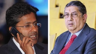 Lalit Modi made an explosive claim on former BCCI president N Srinivasan Lalit Modi made an explosive claim on former BCCI president N Srinivasan