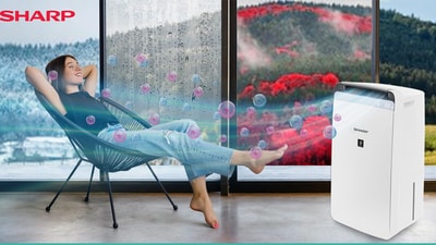 Breathe easy with Sharp DW-J20FM-W air purifier, where air purification meets moisture control. (https://in.sharp) Breathe easy with Sharp DW-J20FM-W air purifier, where air purification meets moisture control. (https://in.sharp)