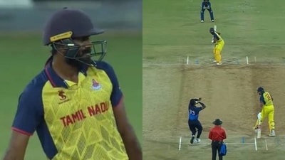Vijay Shankar smashed Hardik Pandya for three sixes during Syed Mushtaq Ali Trophy match