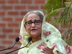 Former Bangladesh prime minister Sheikh Hasina