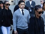 Justin Dior Combs faces rental restrictions after allegations of causing damage during large parties. (AP Photo/Yuki Iwamura)