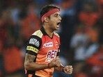 Siddharth Kaul during his time in the IPL with Sunrisers Hyderabad