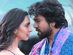 Ram Charan and Kiara Advani in the music video for Nana Hyraanaa. Ram Charan and Kiara Advani in the music video for Nana Hyraanaa.