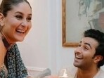 Kareena Kapoor and Ranbir Kapoor at Aadar Jain-Alekha Advani's roka ceremony.