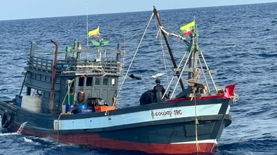 According to an investigation into the biggest drug seizure in the Andaman and Nicobar Islands, which included 6,000 kg of methamphetamine, Myanmarese smugglers were navigating across the ocean using Starlink satellite internet services. According to an investigation into the biggest drug seizure in the Andaman and Nicobar Islands, which included 6,000 kg of methamphetamine, Myanmarese smugglers were navigating across the ocean using Starlink satellite internet services.